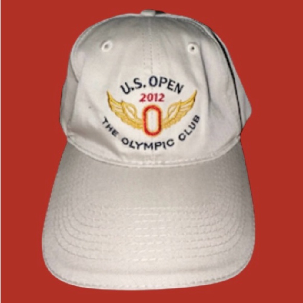 ⛳️VINTAGE! USGA OFFICIAL GOLF CAP/HAT! US OPEN 2012 “THE OLYMPIC CLUB” 🎾